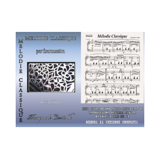 Melodie classique-Noten für Akkordeon - by Pasquale Coviello