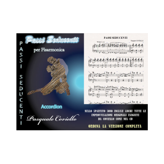 Passi seducenti-Noten für Akkordeon - by Pasquale Coviello