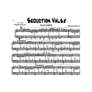 Seduction valse-Noten für Akkordeon - by Pasquale Coviello