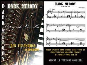 dark melody spartito per fisarmonica