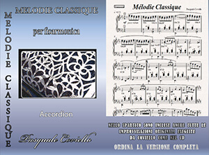 melodie classique spartito per fisarmonica for akkordeon accordion