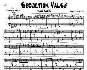 seduction valse spartiti per fisarmonica accordion akkordeon